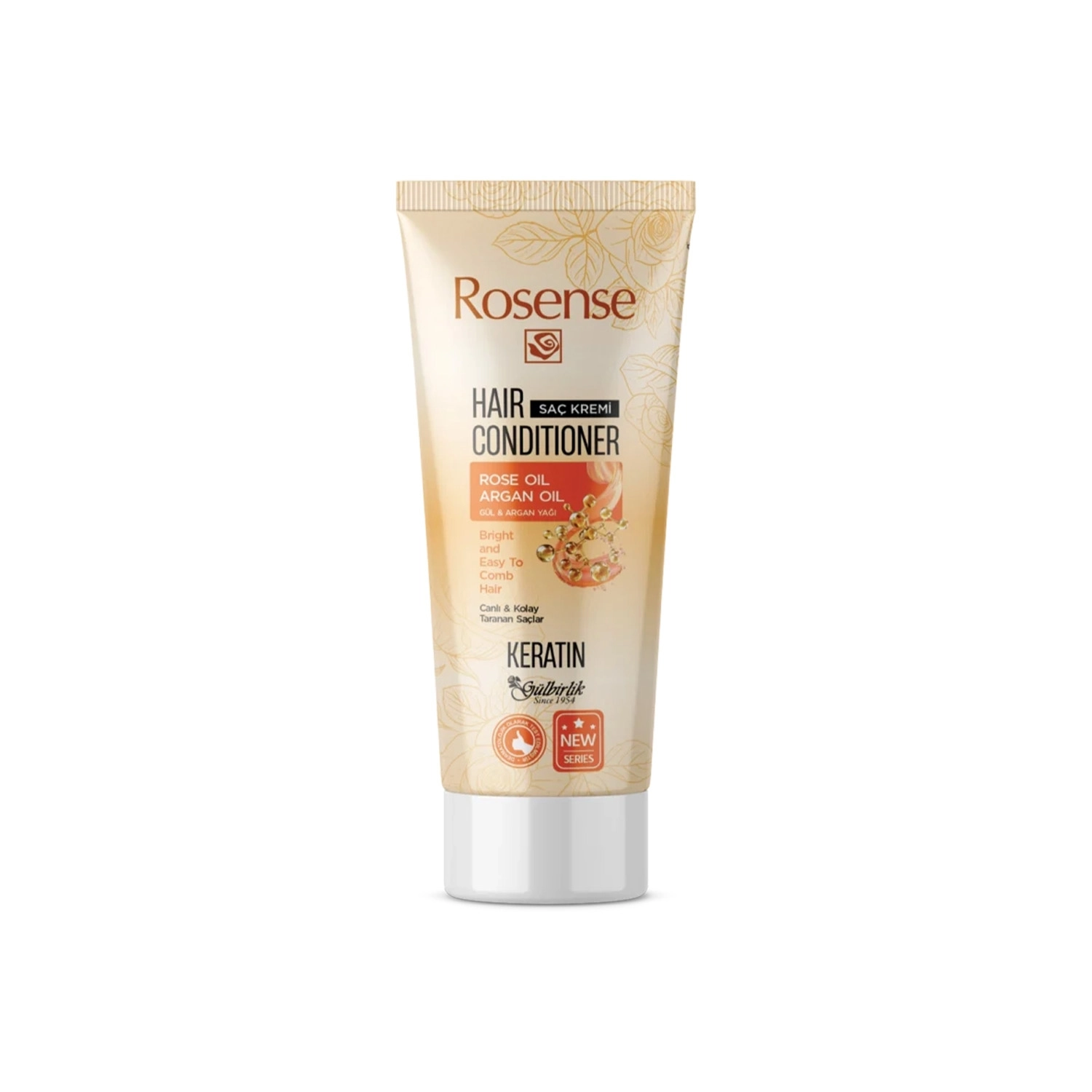 ROSENSE Saç Kremi Argan & Gül Özlü 250 ML