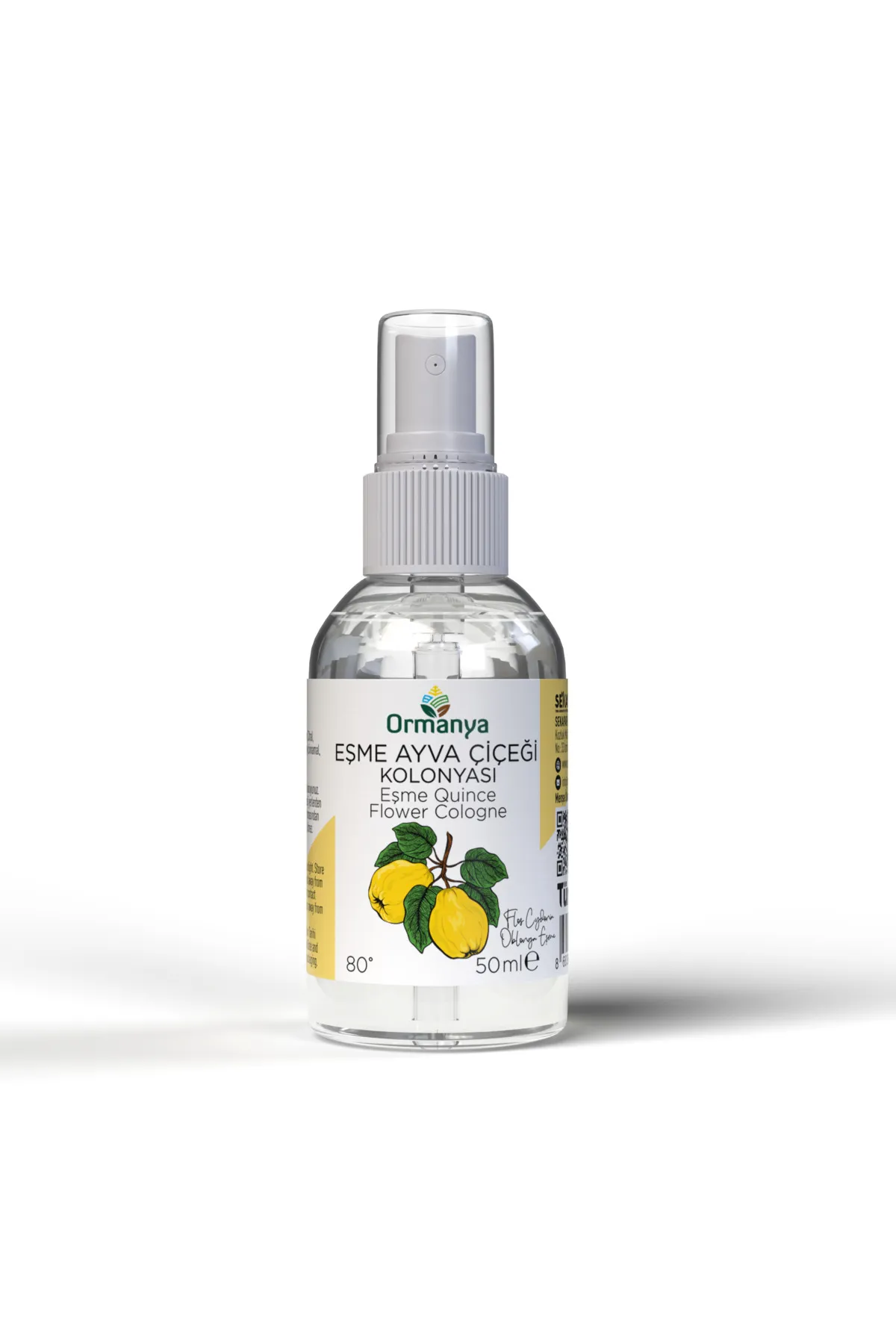 ORMANYA Eşme Ayva Çiçeği Kolonyası 50 ML