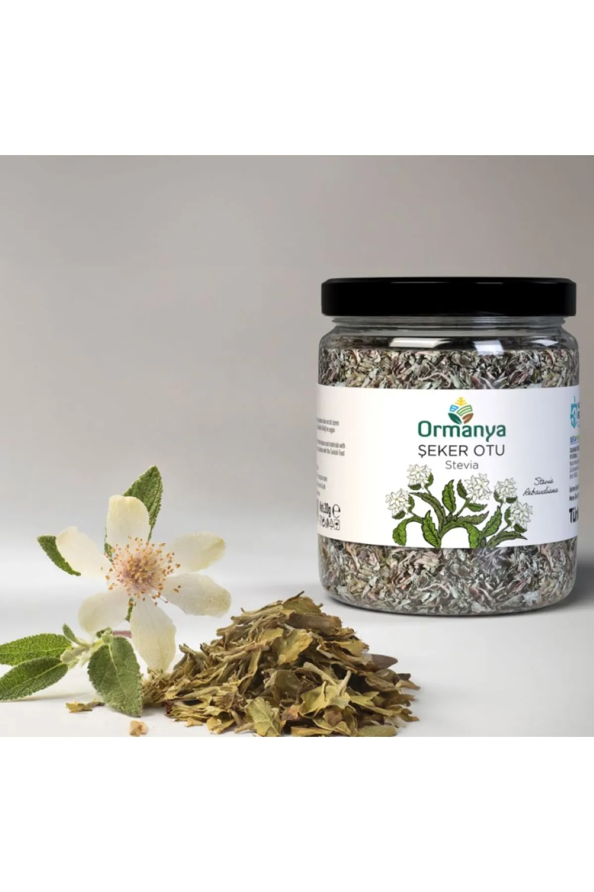 ORMANYA Kurutulmuş Stevya Yaprağı (Şeker Otu) 20 Gr