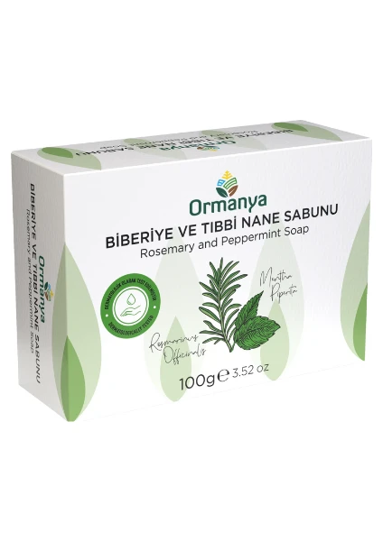 ORMANYA Biberiye ve Tıbbi Nane Sabunu 100 Gr
