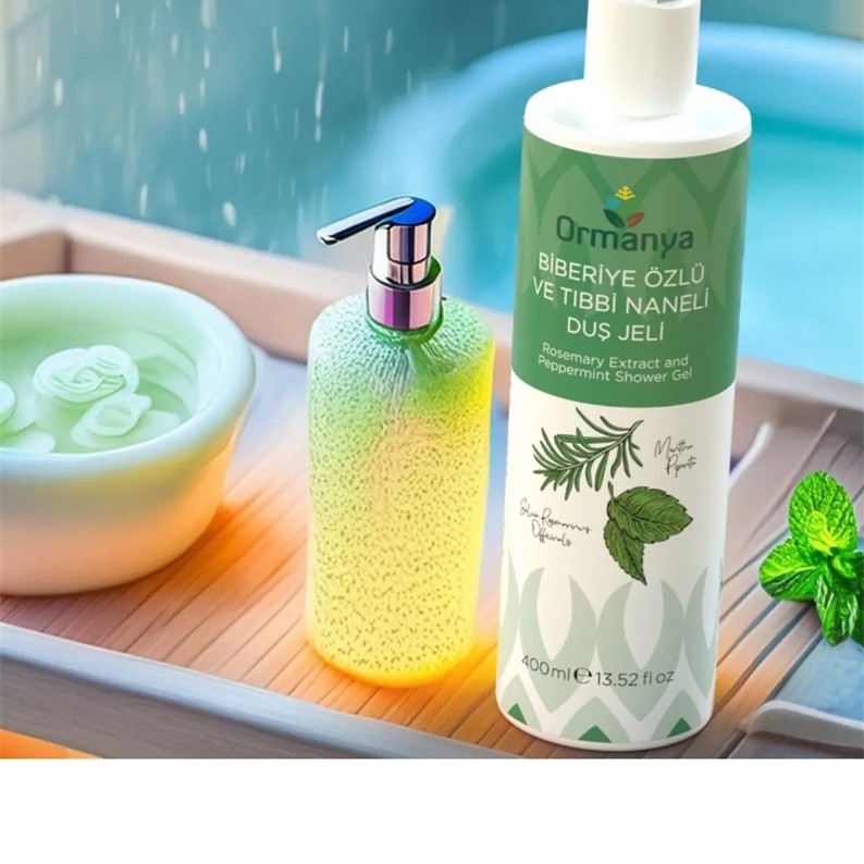 ORMANYA Biberiye & Tıbbi Nane Özlü Duş Jeli 400 ML