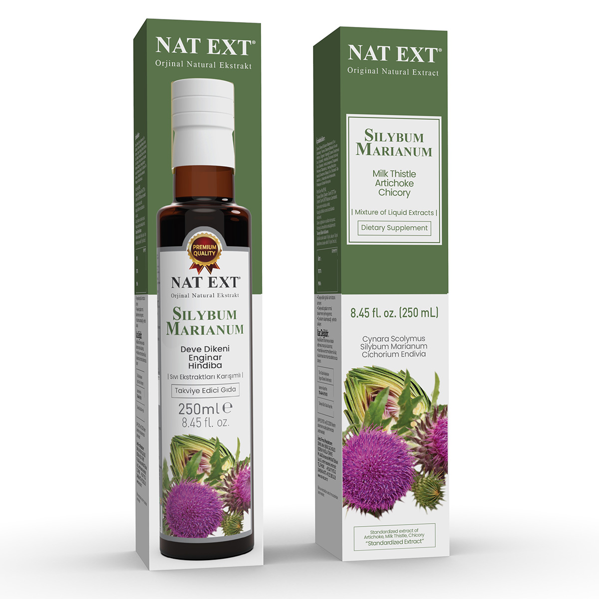 NAT EXT Silybum Marianum (Deve Dikeni Karışım) 250 ML