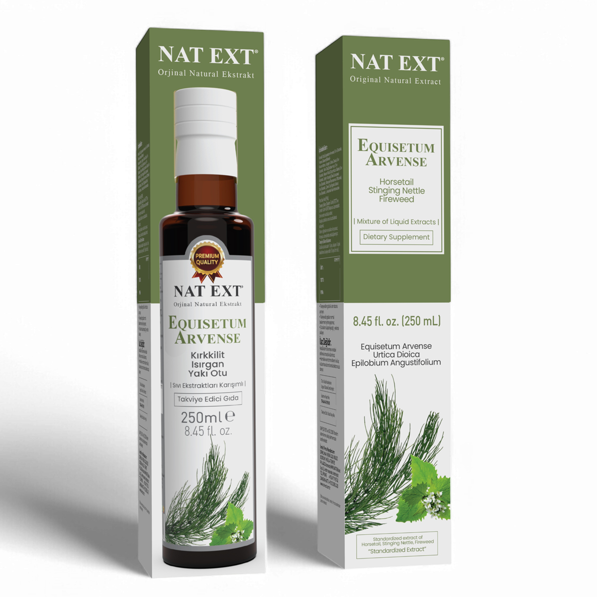 NAT EXT Equisetum Arvense (Kırkkilit Otu Karışım) 250 ML