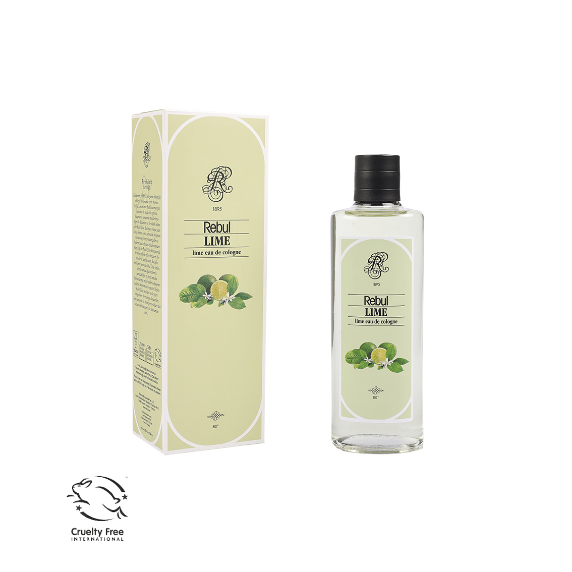 REBUL Lime EDC Unisex Kolonya 250 ML