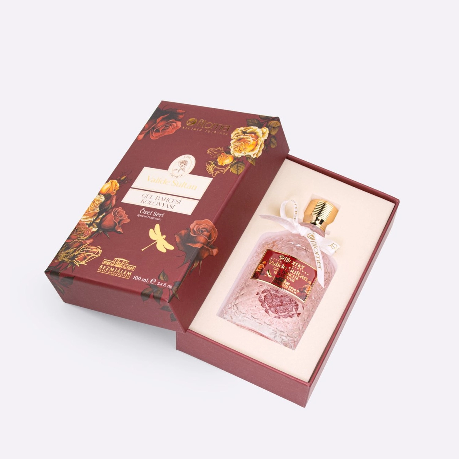 FİTOMER Valide Sultan Gül Bahçesi Kolonyası - Özel Seri 100 ML