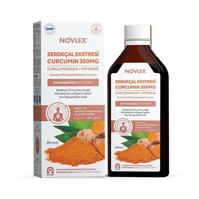 NOVLEX Zerdeçal Ekstresi 250 ML