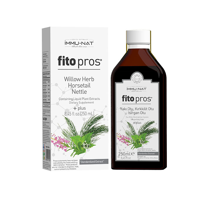 İMMUNAT Fito Pros Isırgan Kırkkilit Yakı Otu Ekstraktı 250 ML