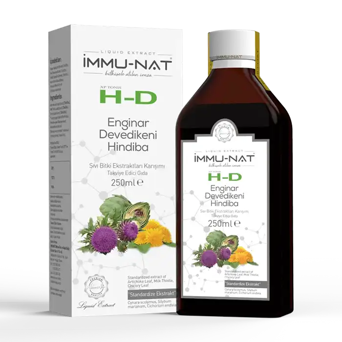 İMMUNAT H-D Enginar Deve Dikeni Hindiba Ekstraktı 250 ML