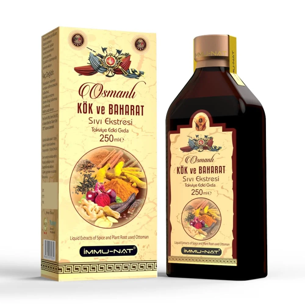 İMMUNAT Kök ve Baharat Ekstraktı 250 ML