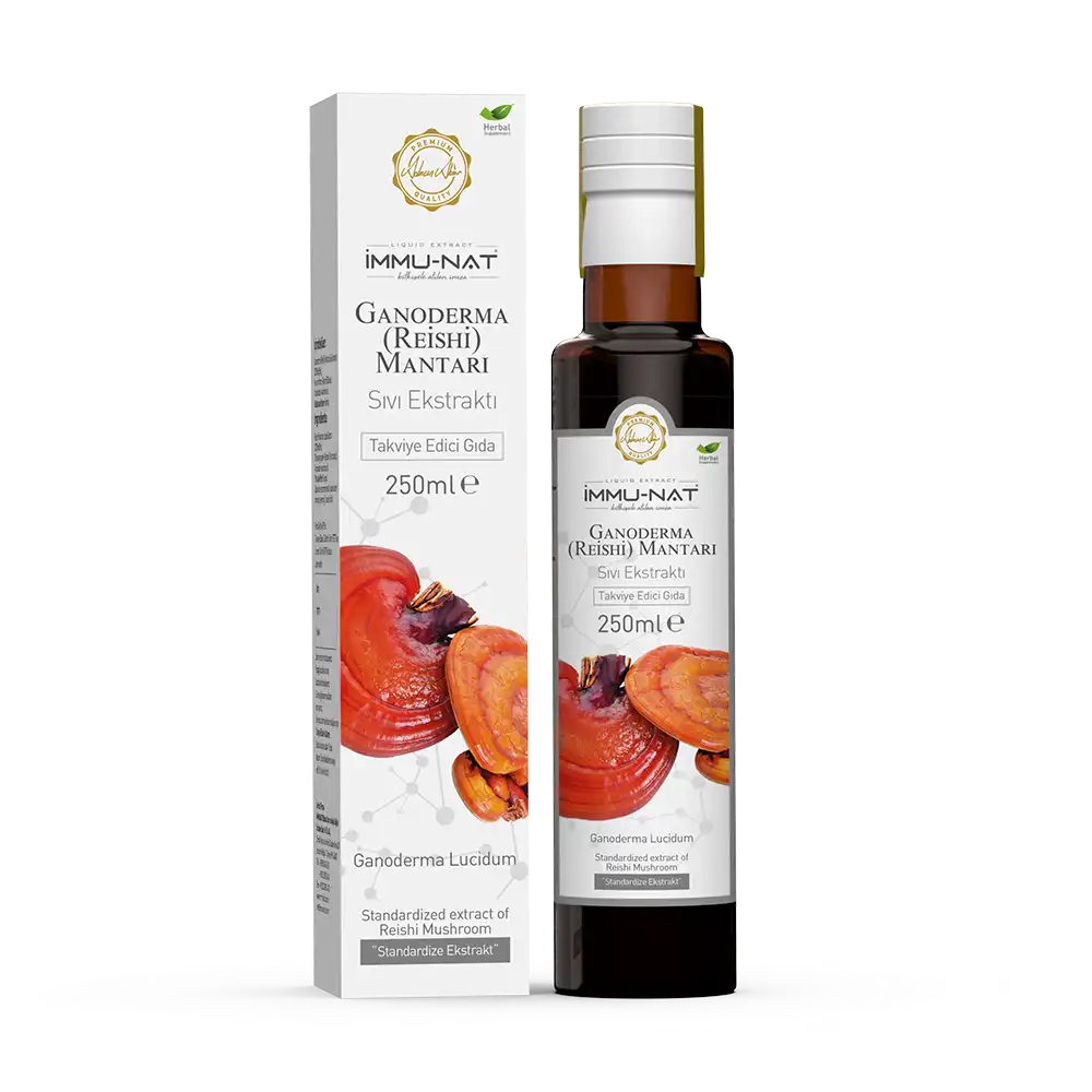 İMMUNAT Ganoderma (Reishi) Mantarı Ekstraktı 250 ML