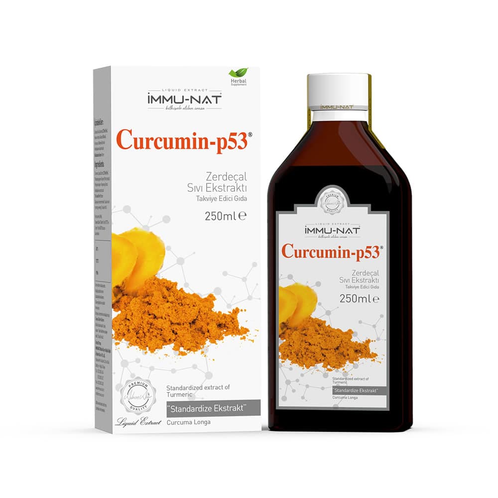 İMMUNAT Zerdeçal Ekstraktı (Curcumin-p53) 250 ML