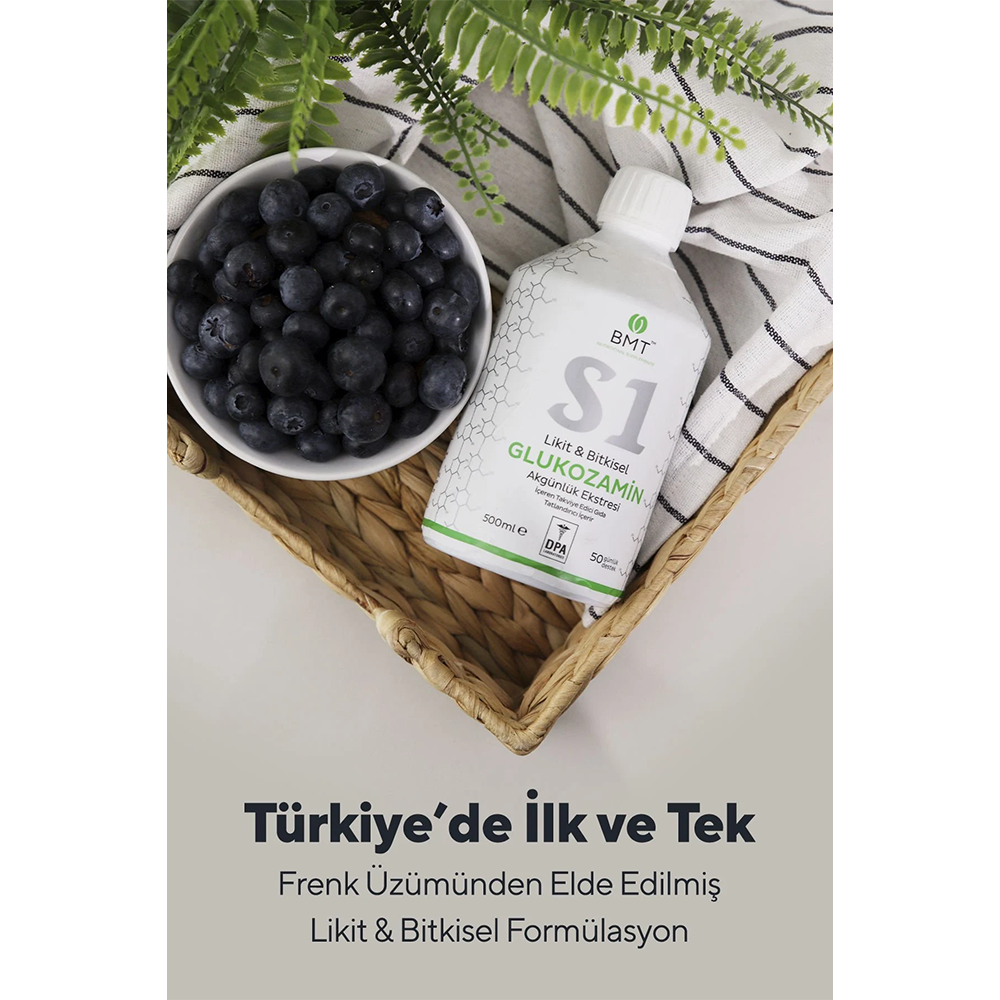 BİOMET S1 Glukozamin Likit & Bitkisel 500 ML