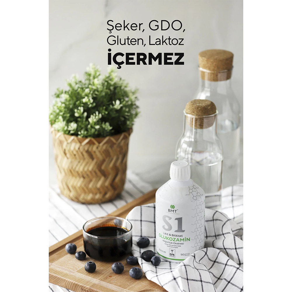 BİOMET S1 Glukozamin Likit & Bitkisel 500 ML