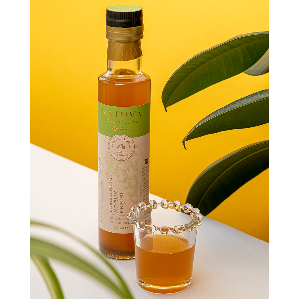 NATUVA Kokulu Üzüm Koruk Ekşisi 250 ML