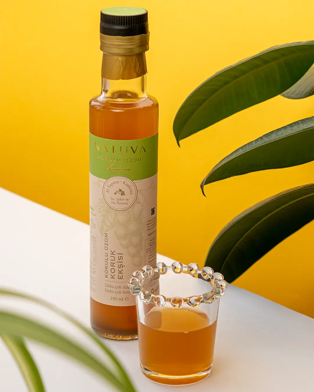 NATUVA Kokulu Üzüm Koruk Ekşisi 250 ML