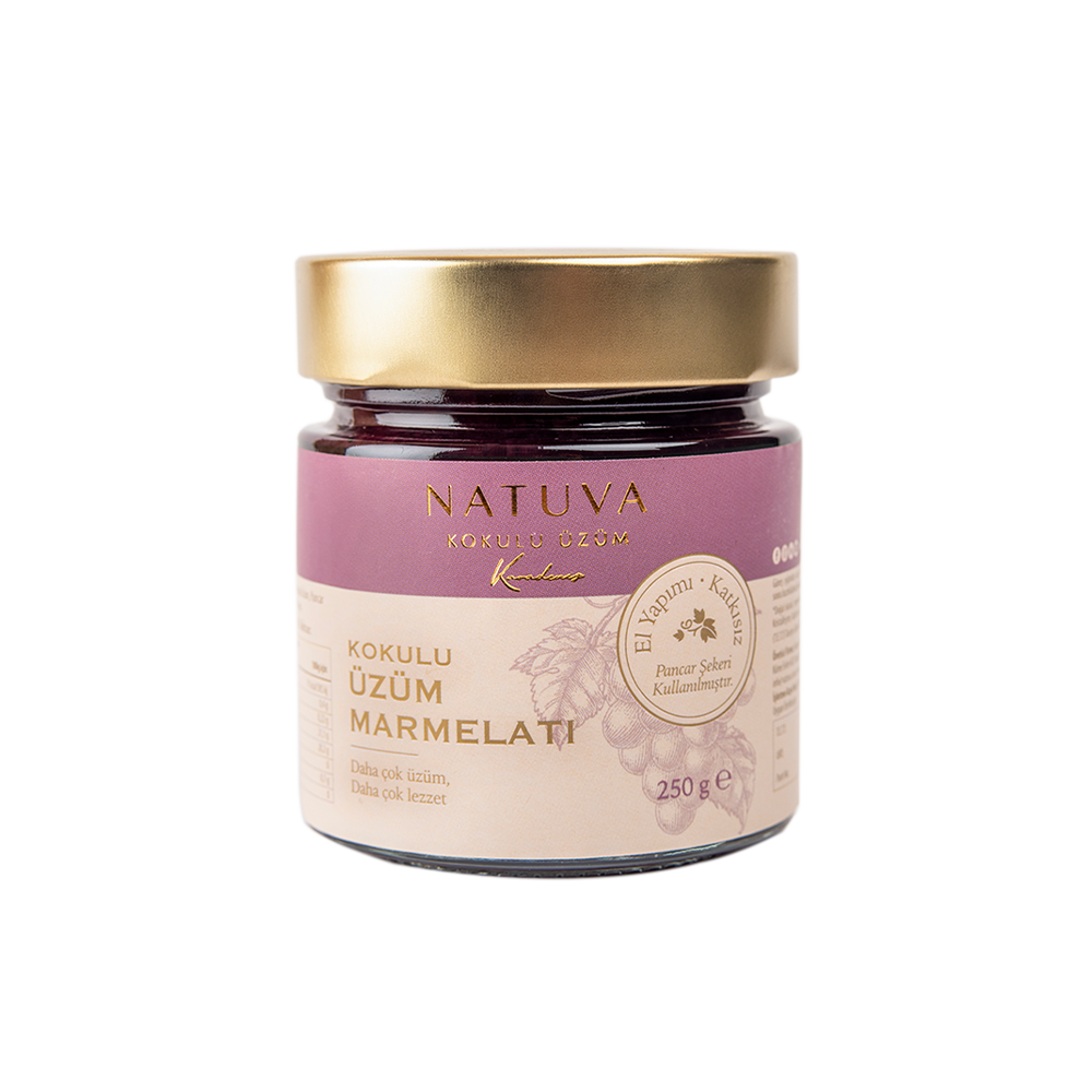 NATUVA Kokulu Üzüm Marmelatı 250 Gr