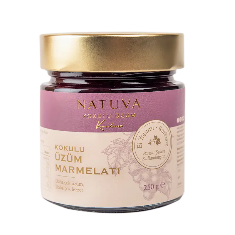 NATUVA Kokulu Üzüm Marmelatı 250 Gr