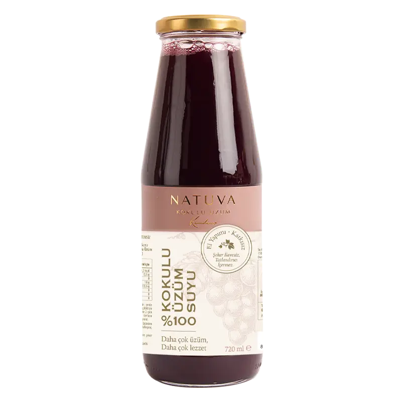NATUVA Kokulu Üzüm %100 Meyve Suyu 720 ML