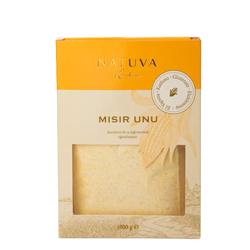 NATUVA Mısır Unu (Glutensiz) 1000 Gr