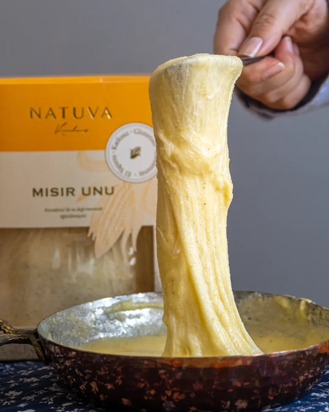 NATUVA Mısır Unu (Glutensiz) 1000 Gr