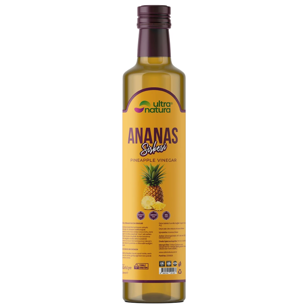 ULTRA NATURA Ananas Sirkesi 500 ML