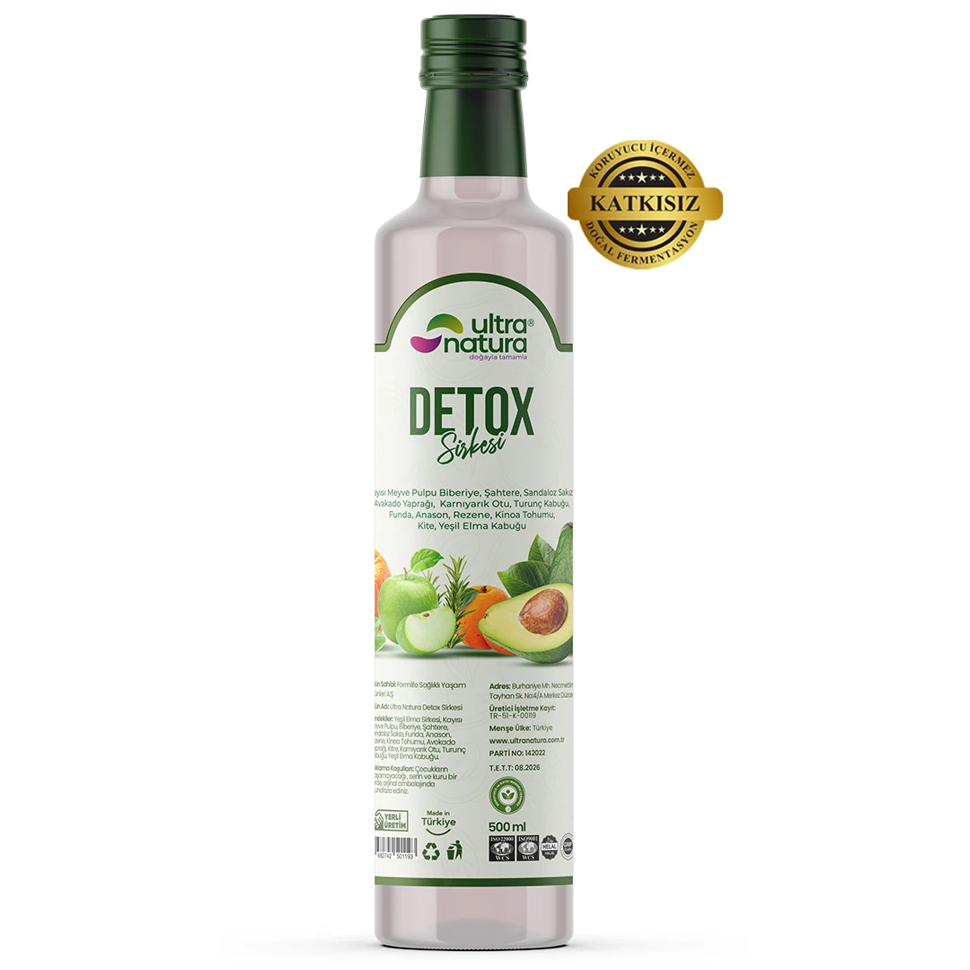 ULTRA NATURA Detox Sirkesi 500 ML