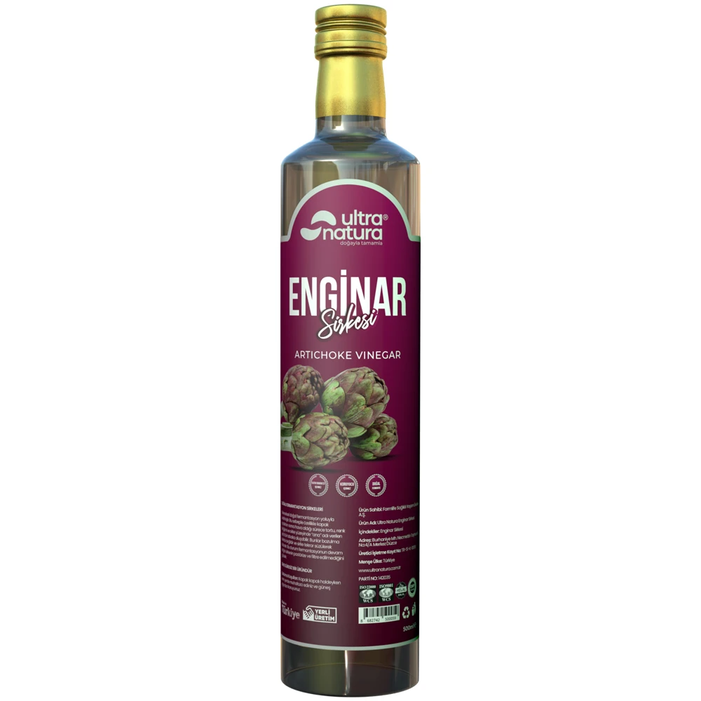 ULTRA NATURA Enginar Sirkesi 500 ML