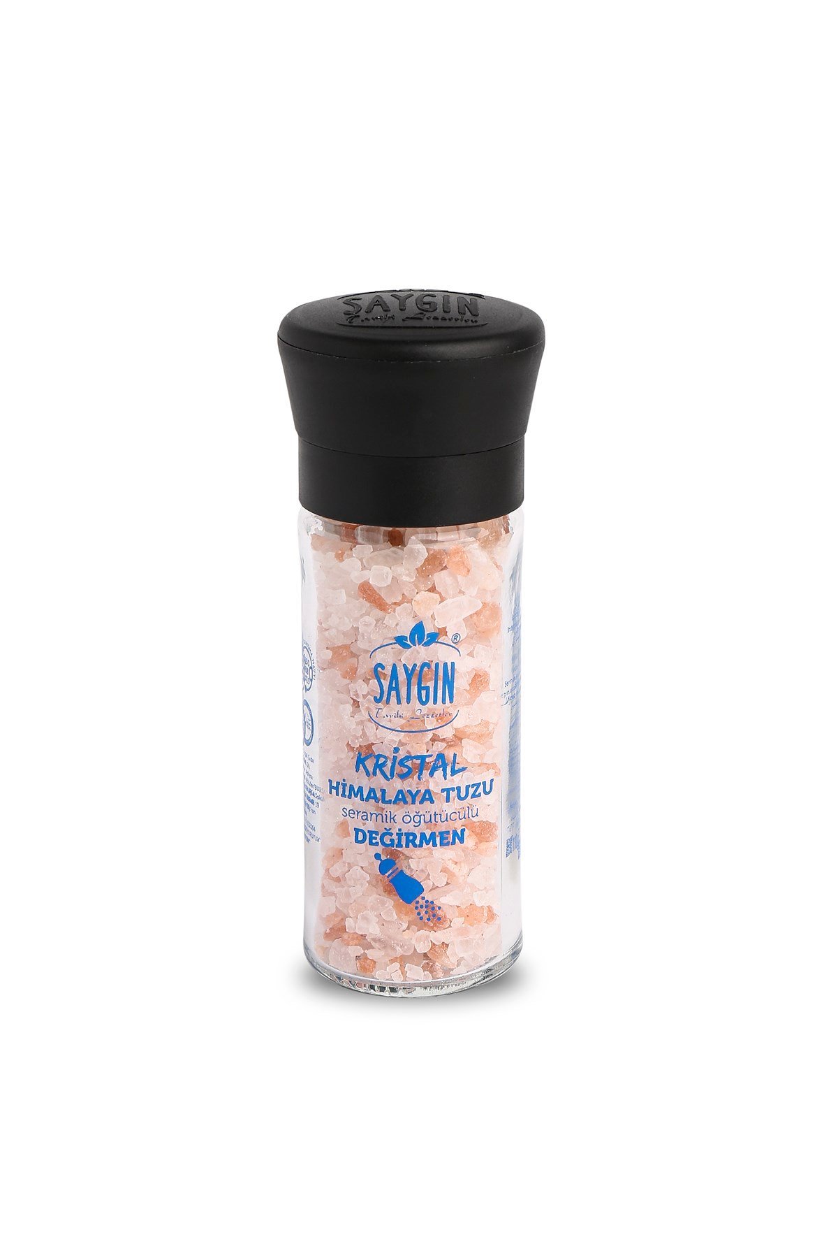 SAYGIN Himalaya Kaya Tuzu (Öğütülmemiş) Cam Değirmen 110 Gr
