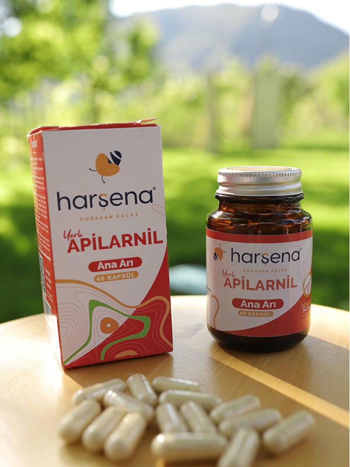 HARŞENA Liyofilize Apilarnil (Ana Arı) 40 Kapsül