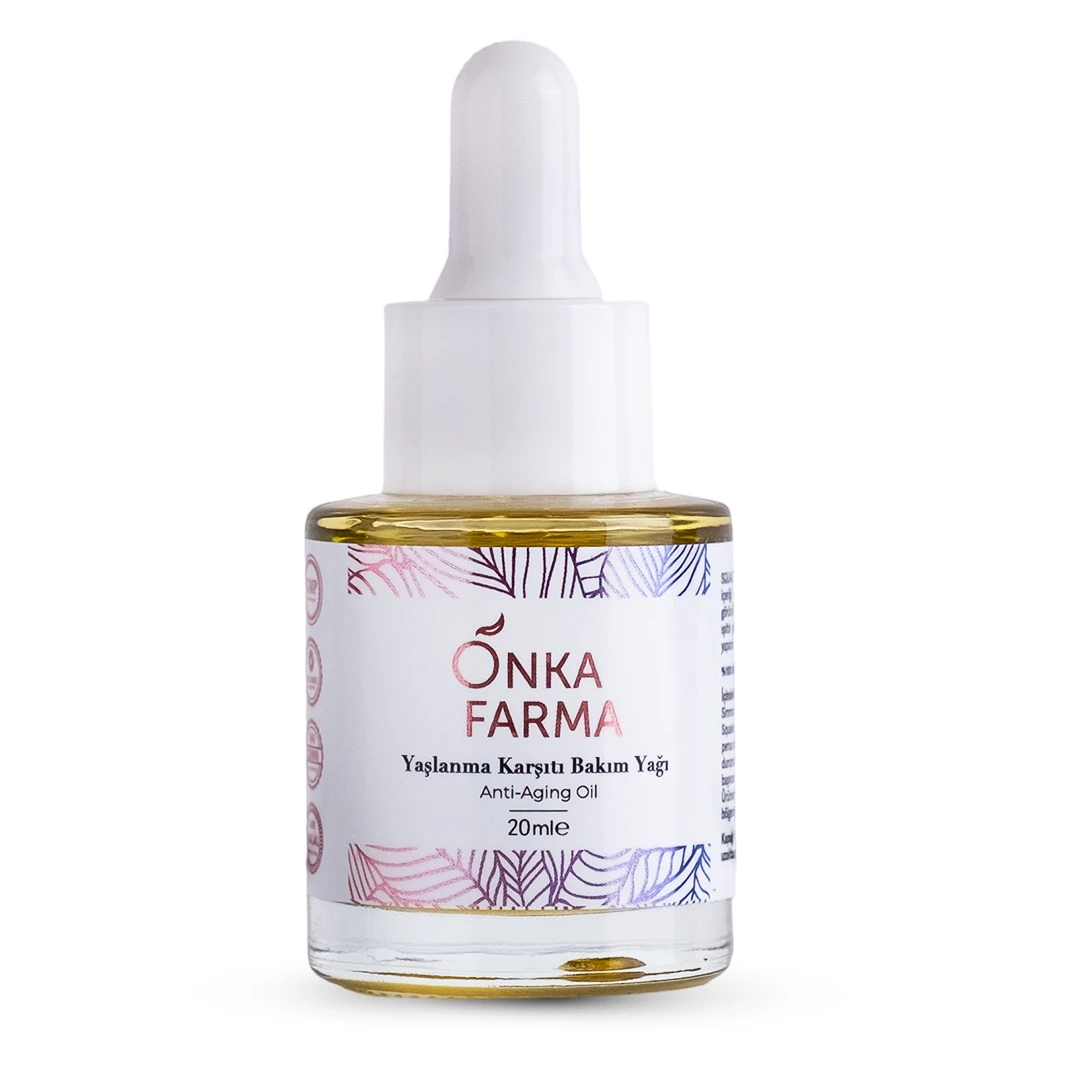 ONKA FARMA Yaşlanma Karşıtı Bakım Yağı 20 ML