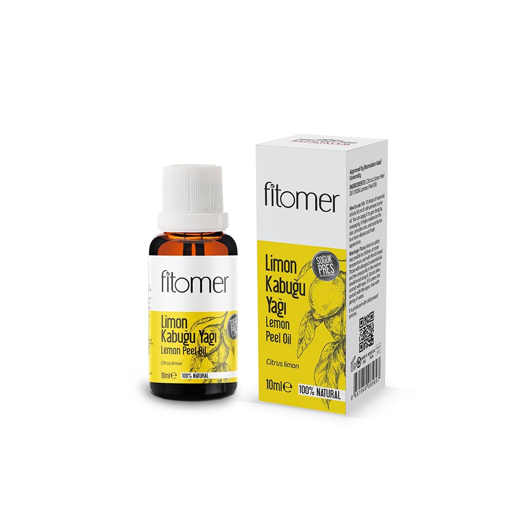 FİTOMER Limon Kabuğu Yağı 10 ML