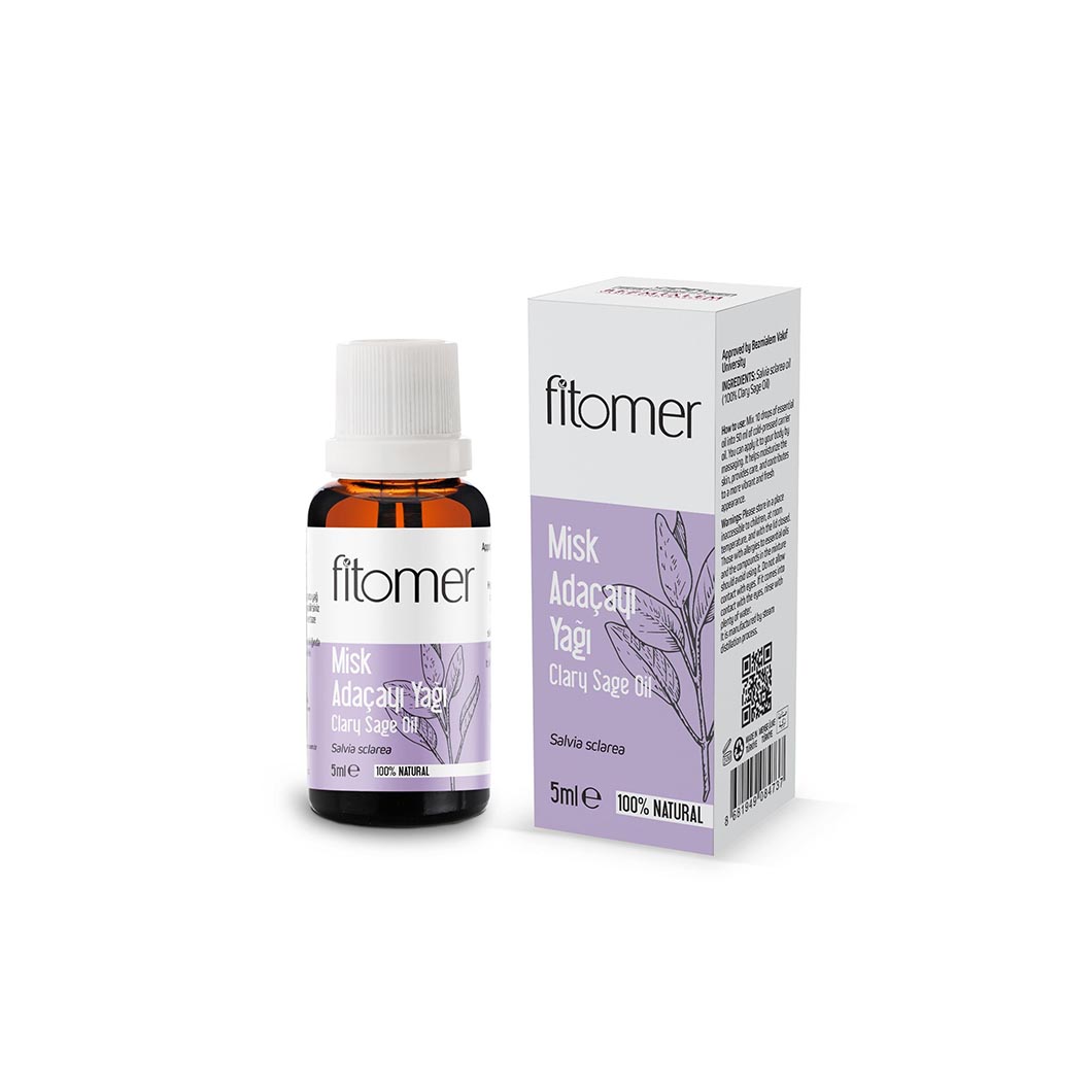FİTOMER Misk Adaçayı Yağı 5 ML