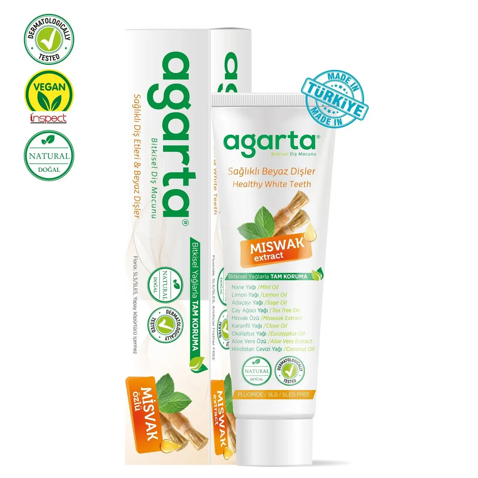 AGARTA Diş Macunu (Misvak) 100 ML