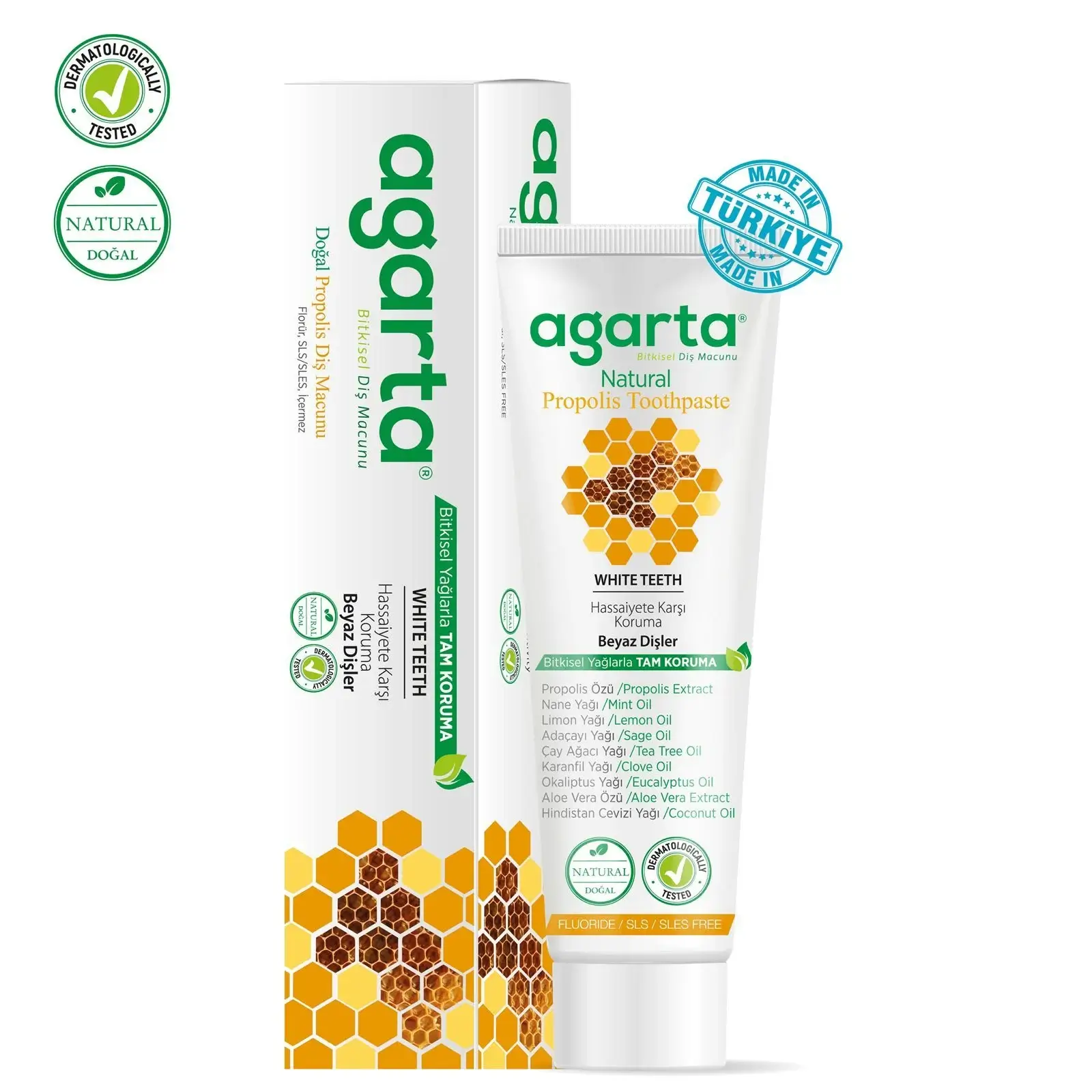 AGARTA Diş Macunu (Propolis) 100 ML