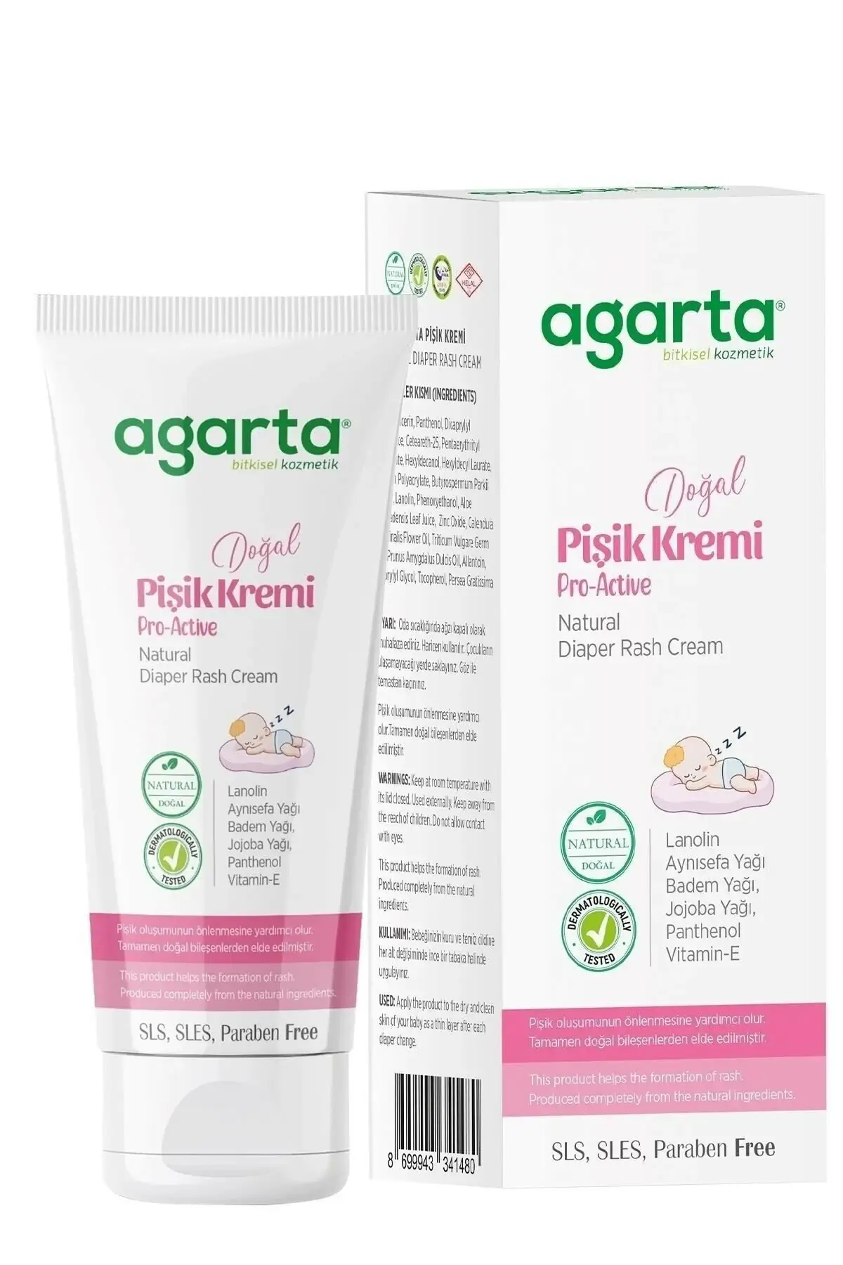 AGARTA Pişik Kremi 100 ML