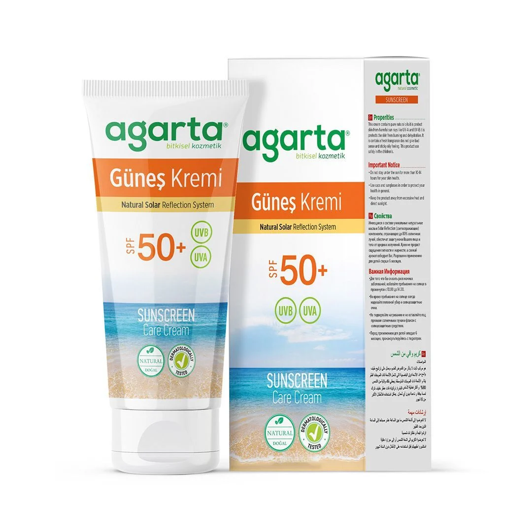 AGARTA Güneş Kremi 50+ SPF 100 ML