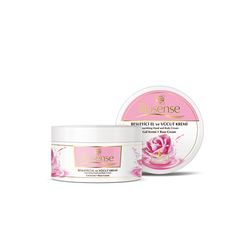 ROSENSE Besleyici El ve Vücut Gül Kremi 250 ML