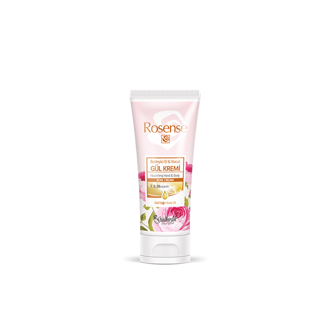 ROSENSE Besleyici El ve Vücut Gül Kremi 75 ML