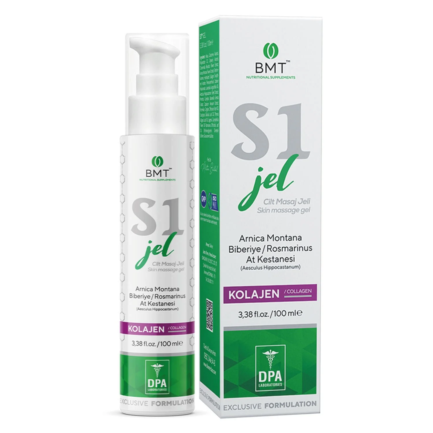 BİOMET S1 Masaj Jeli 100 ML
