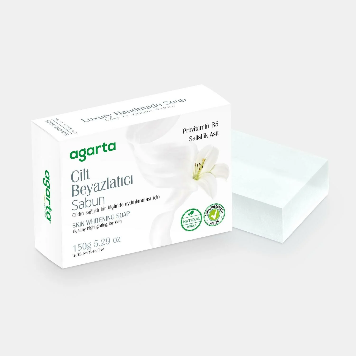 AGARTA Cilt Beyazlatıcı Sabun 150 Gr