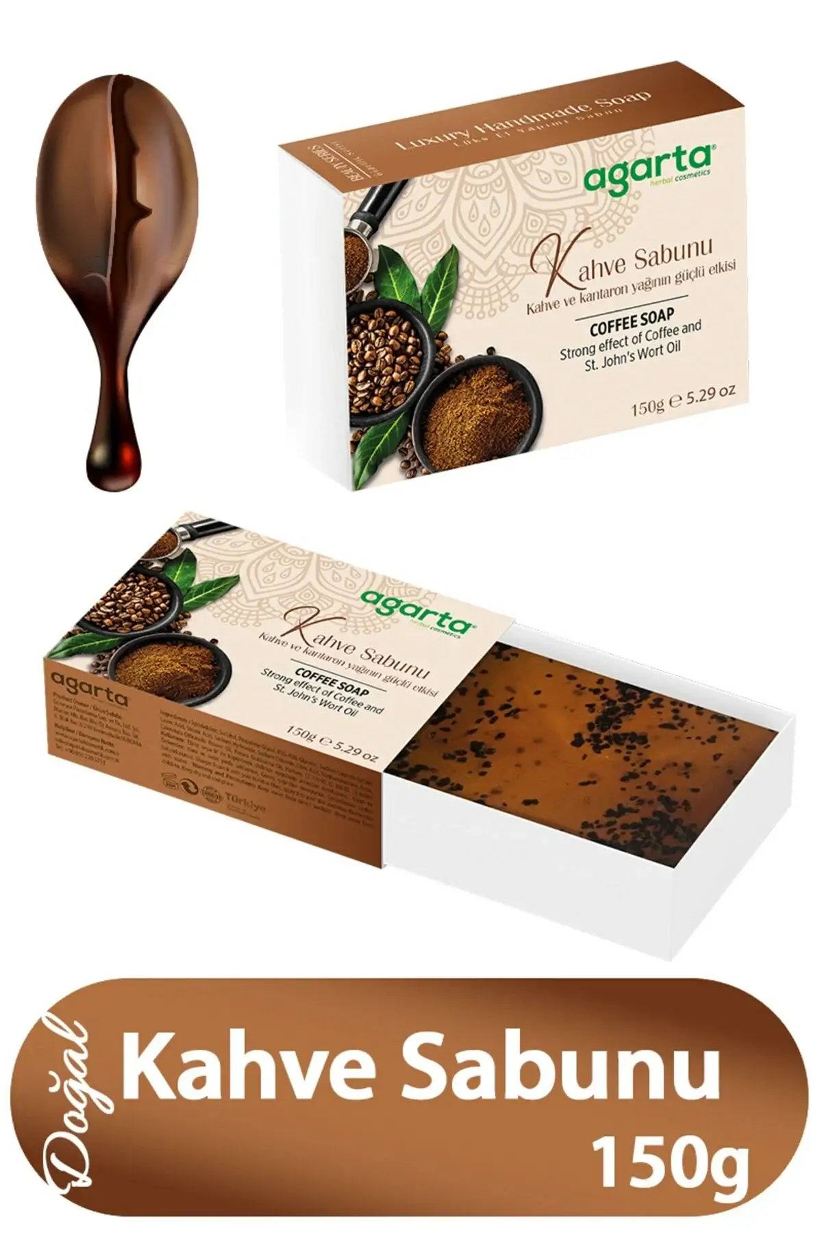 AGARTA Kahve Sabunu 150 Gr