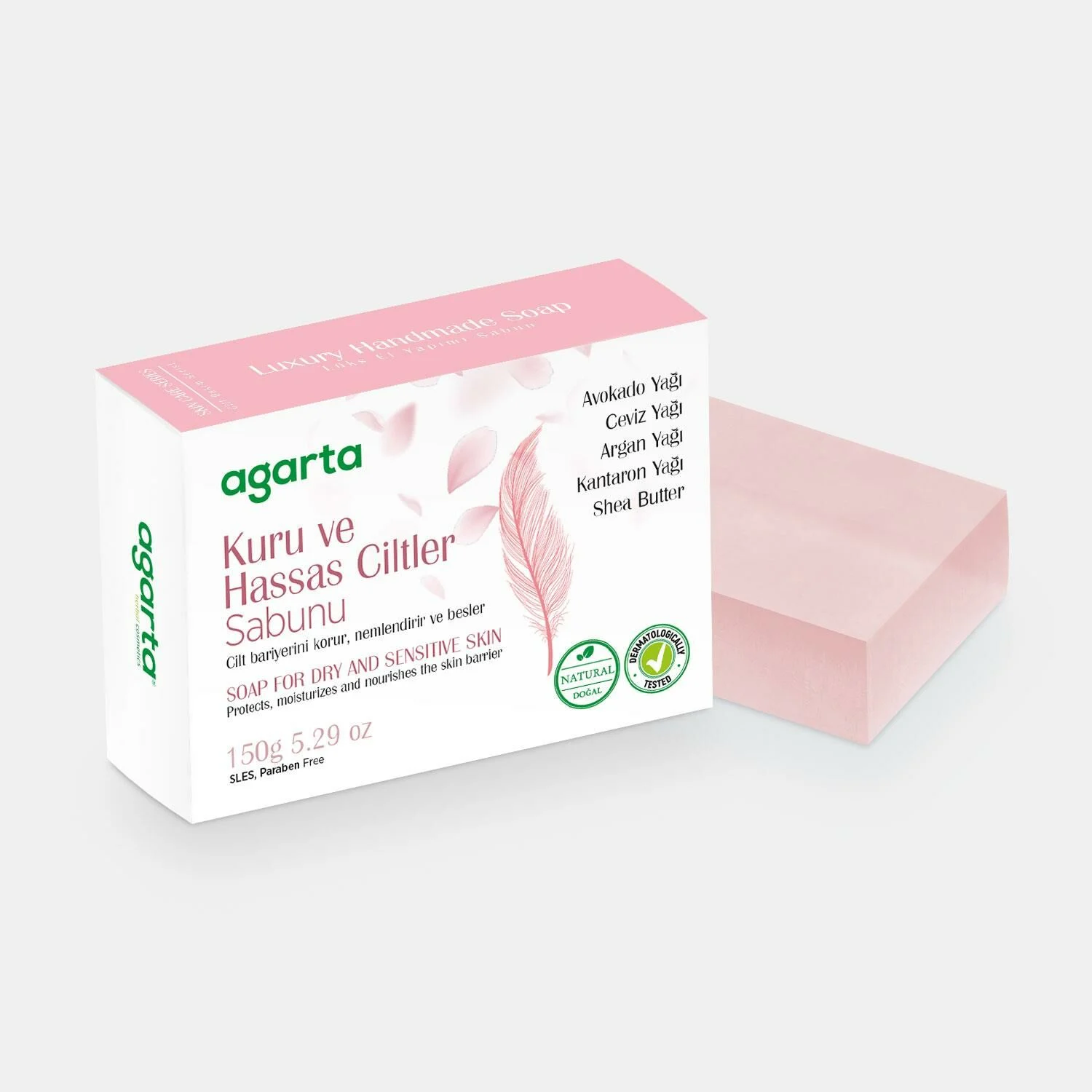 AGARTA Kuru & Hassas Cilt Sabunu 150 Gr