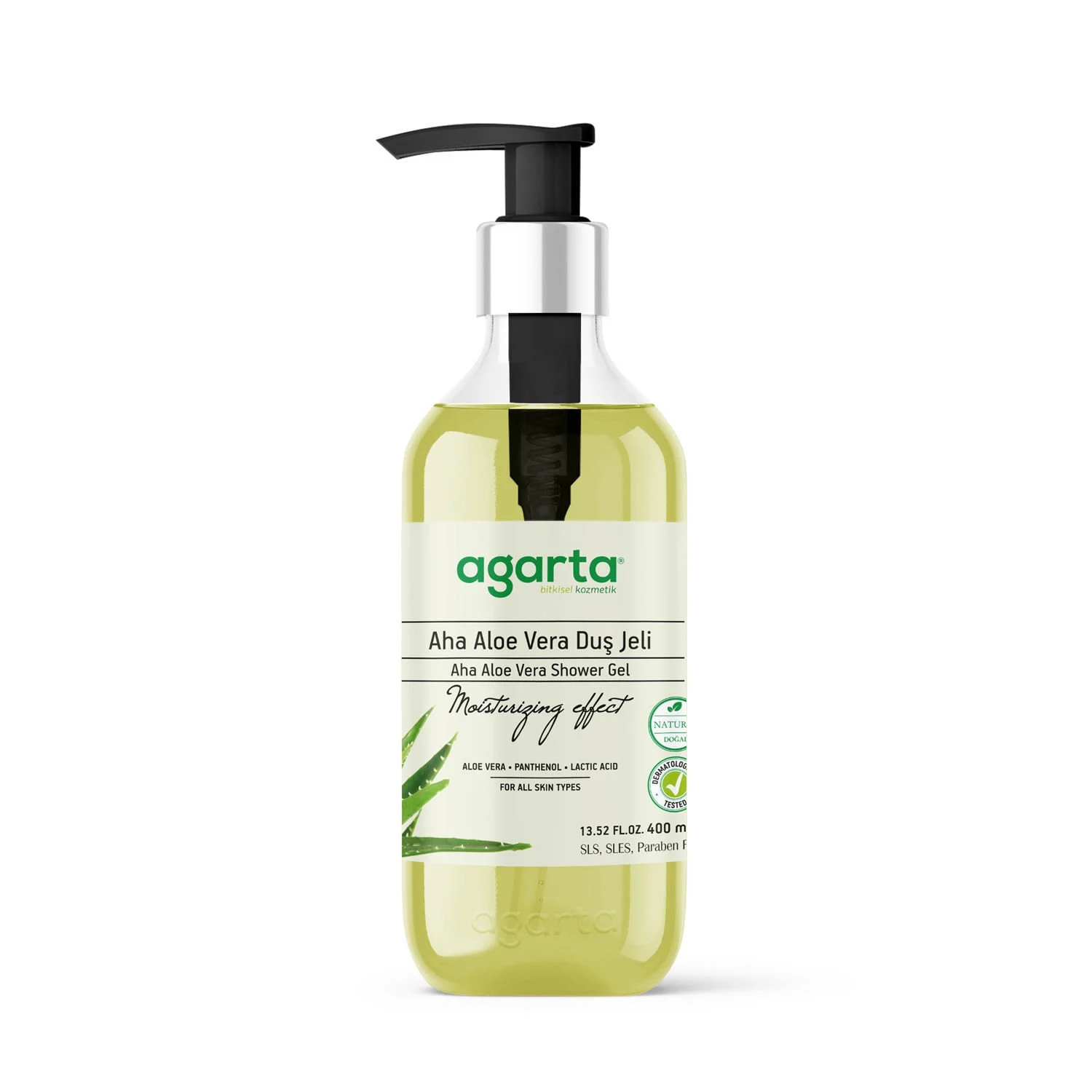 AGARTA Aloe Vera AHA Duş Jeli 400 ML