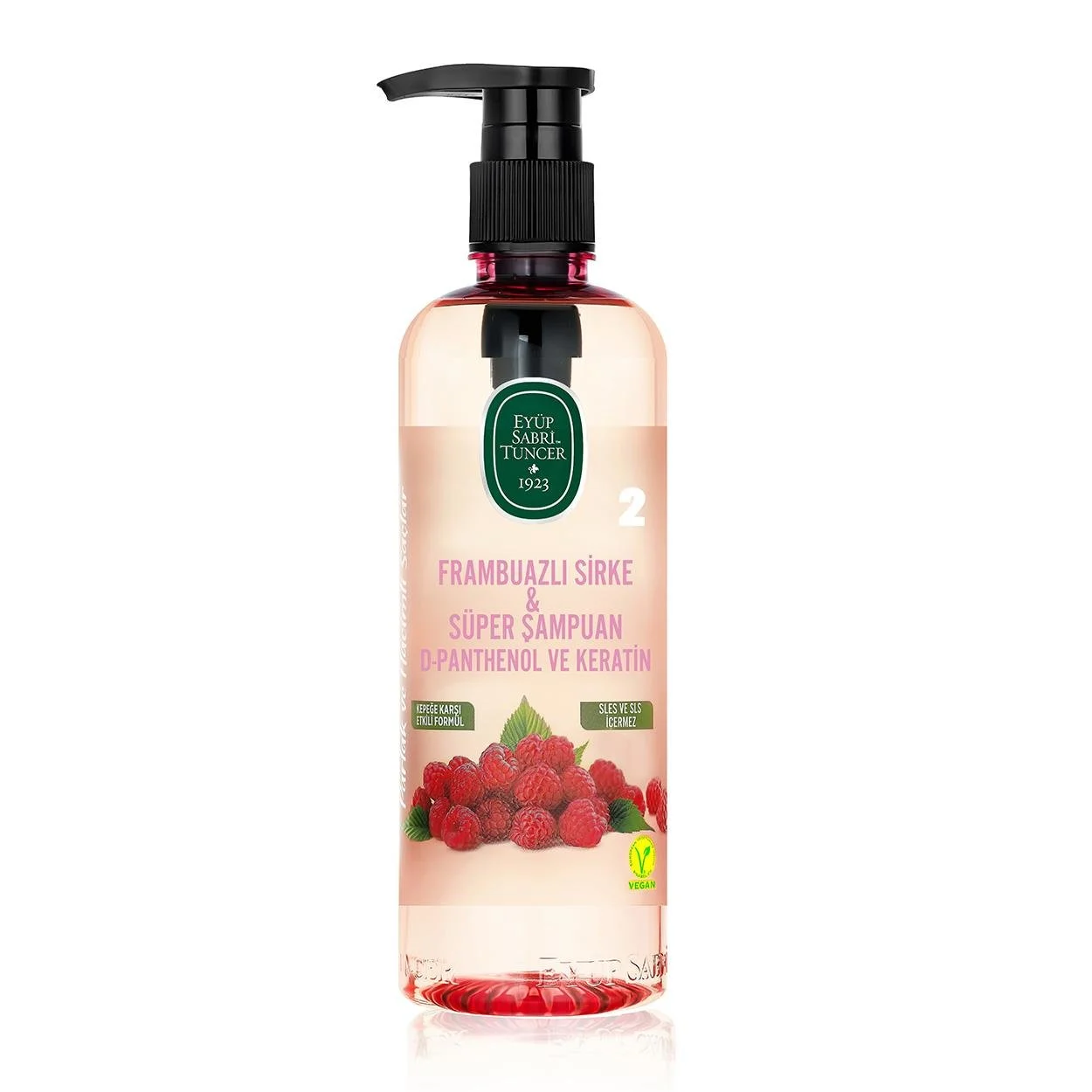 EYÜP SABRİ TUNCER Frambuazlı Sirke & Süper Şampuan 500 ML
