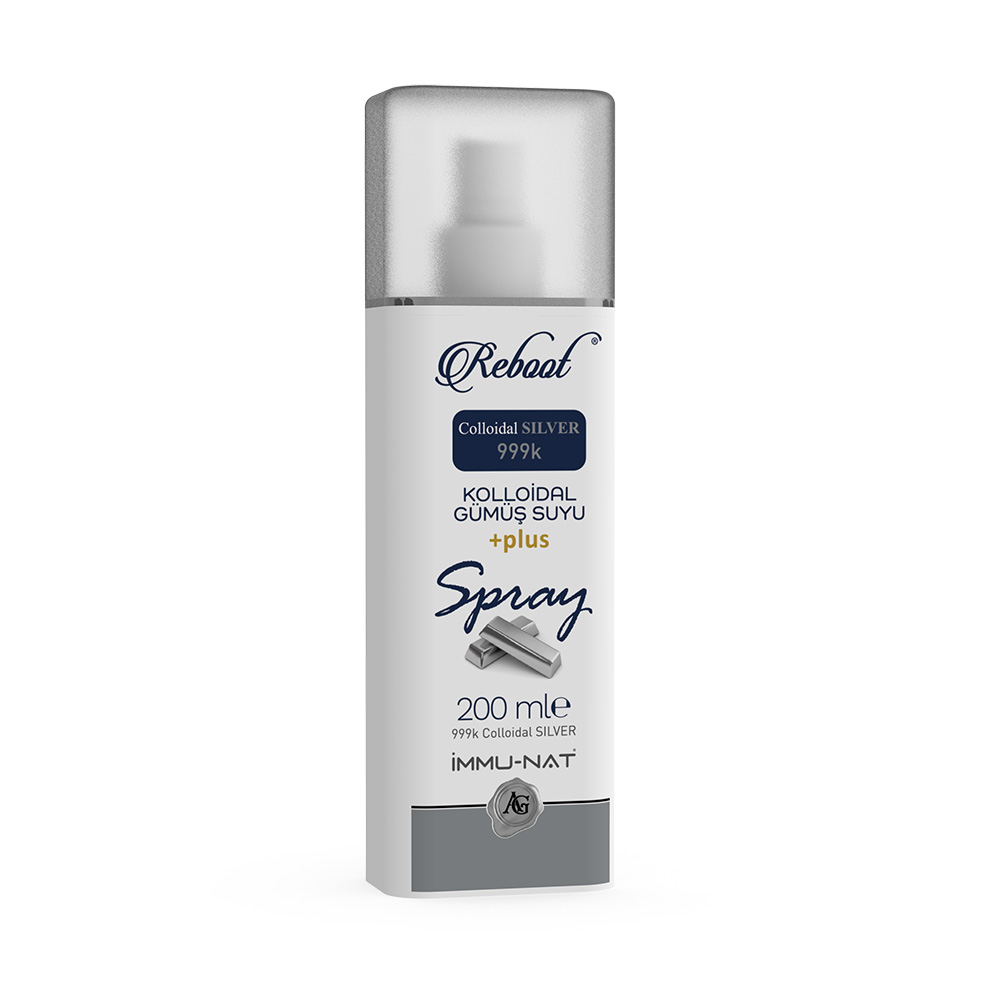 İMMUNAT Kolloidal Silver (Gümüş) Suyu +Plus Sprey 200 ML