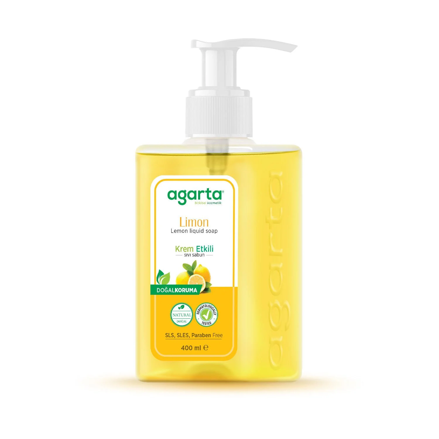 AGARTA Limon Sıvı Sabun Krem Etkili 400 ML