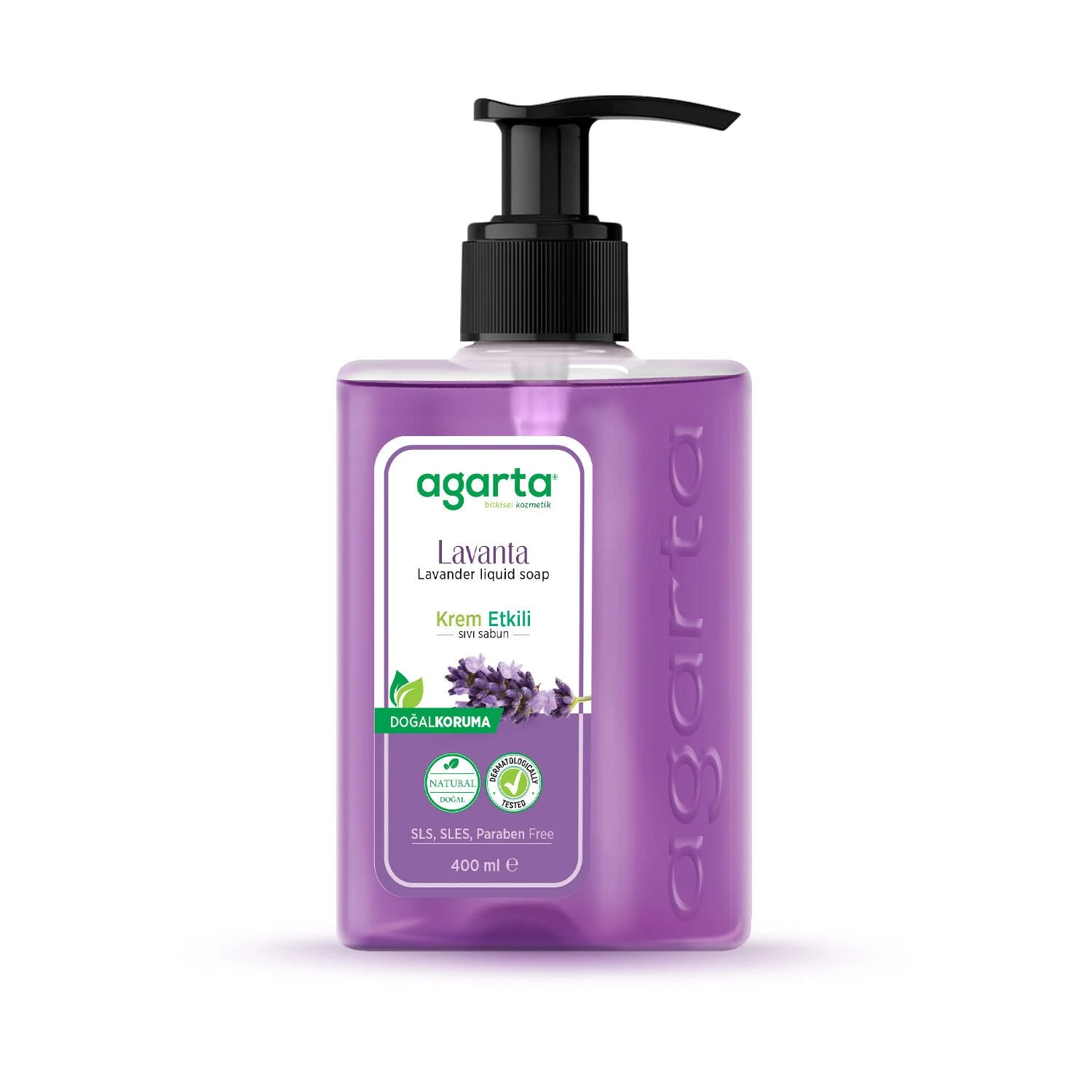 AGARTA Lavanta Sıvı Sabun Krem Etkili 400 ML