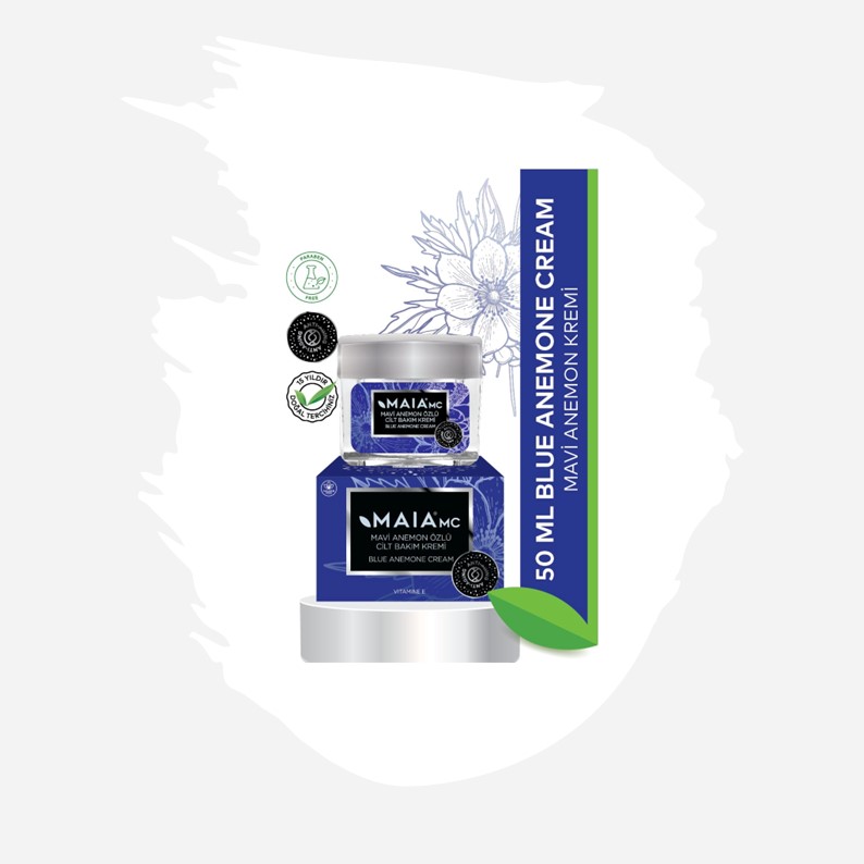 MAİA Mavi Anemon Cilt Bakım Kremi 50 ML