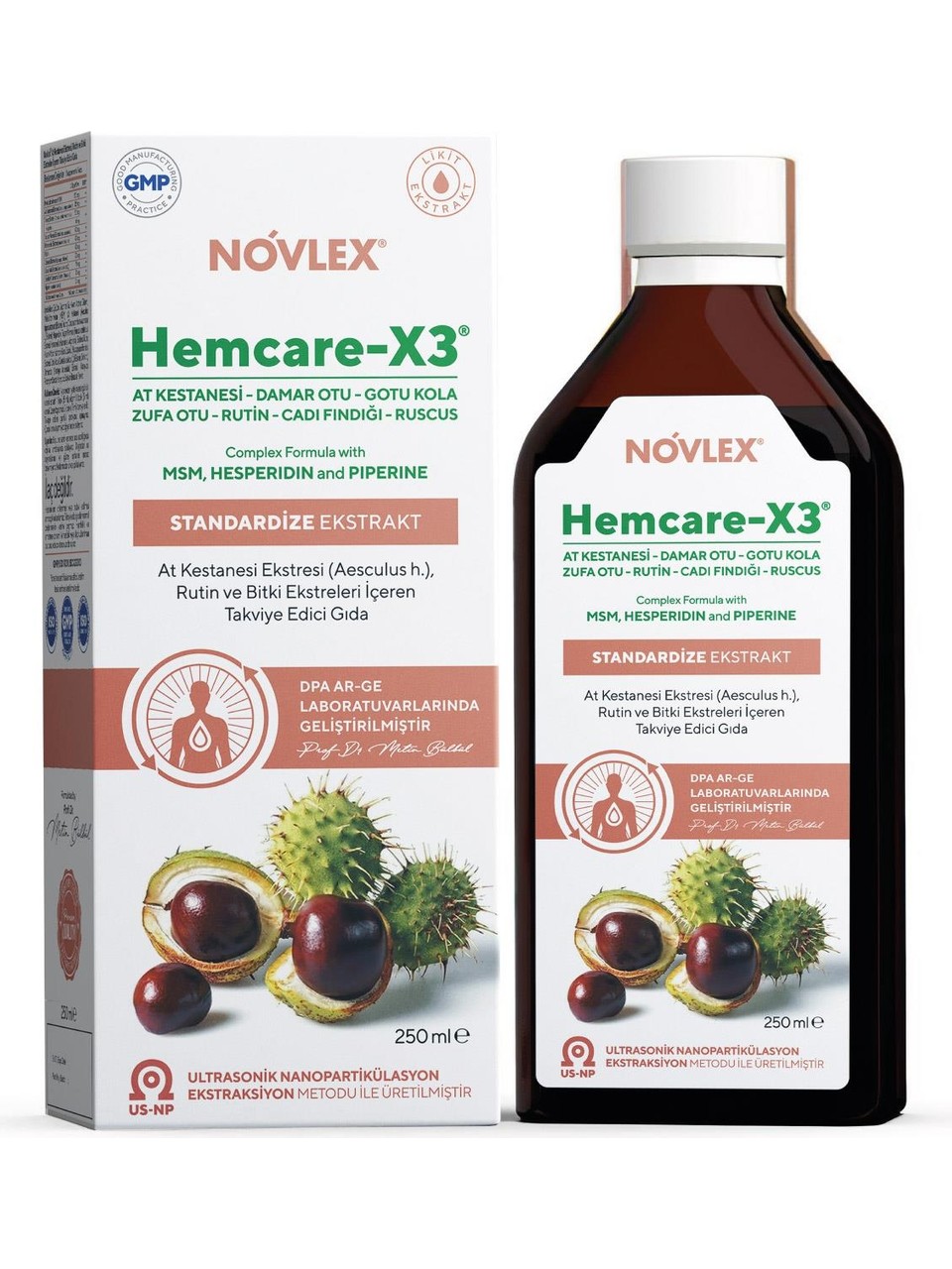 NOVLEX Hemcare X3 Ekstresi 250 ML