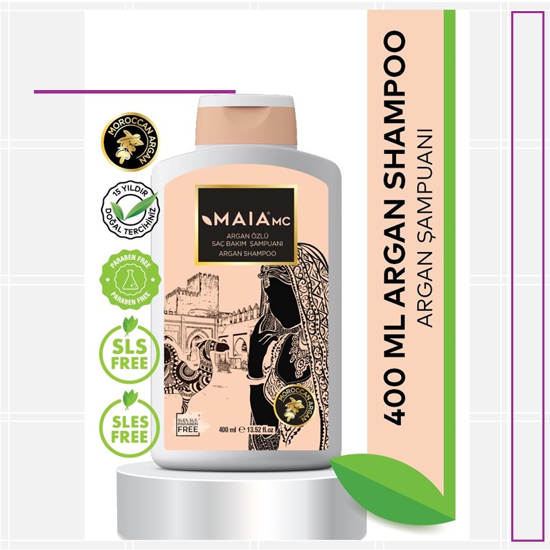 MAİA Argan Şampuanı 400 ML